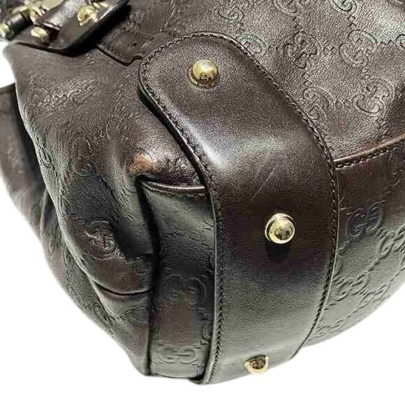 Pre Loved gucci Women Brown Shoulder Bags - Picture 6 of 8